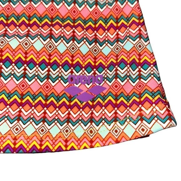 Arena sz Large tankini swim suit top with underwire and bright colorful pattern - Picture 6 of 7